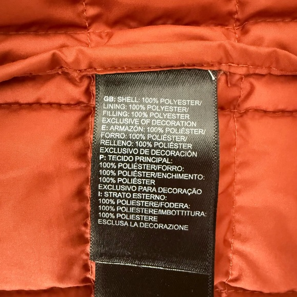 North Face Thermoball Eco Snap Quilted Jacket - Size Large - Picture 7 of 9